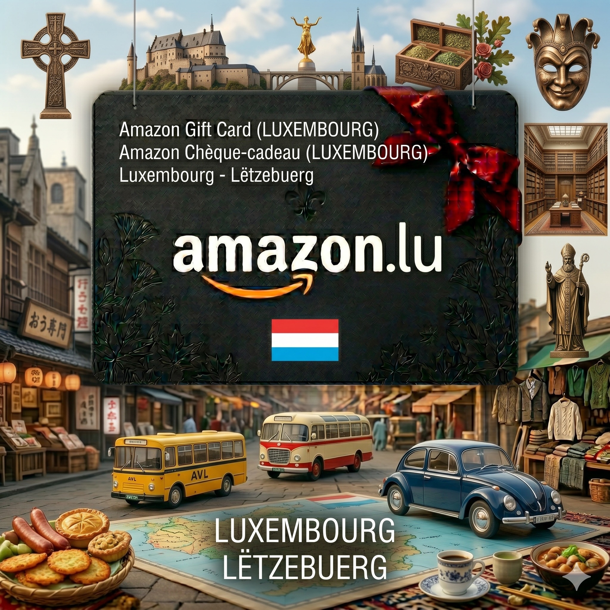 Amazon Gift Card Luxembourg